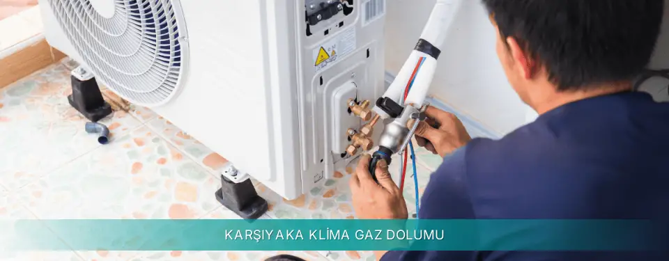 Karşıyaka İlçemi Siemens Klima Gaz Dolumu